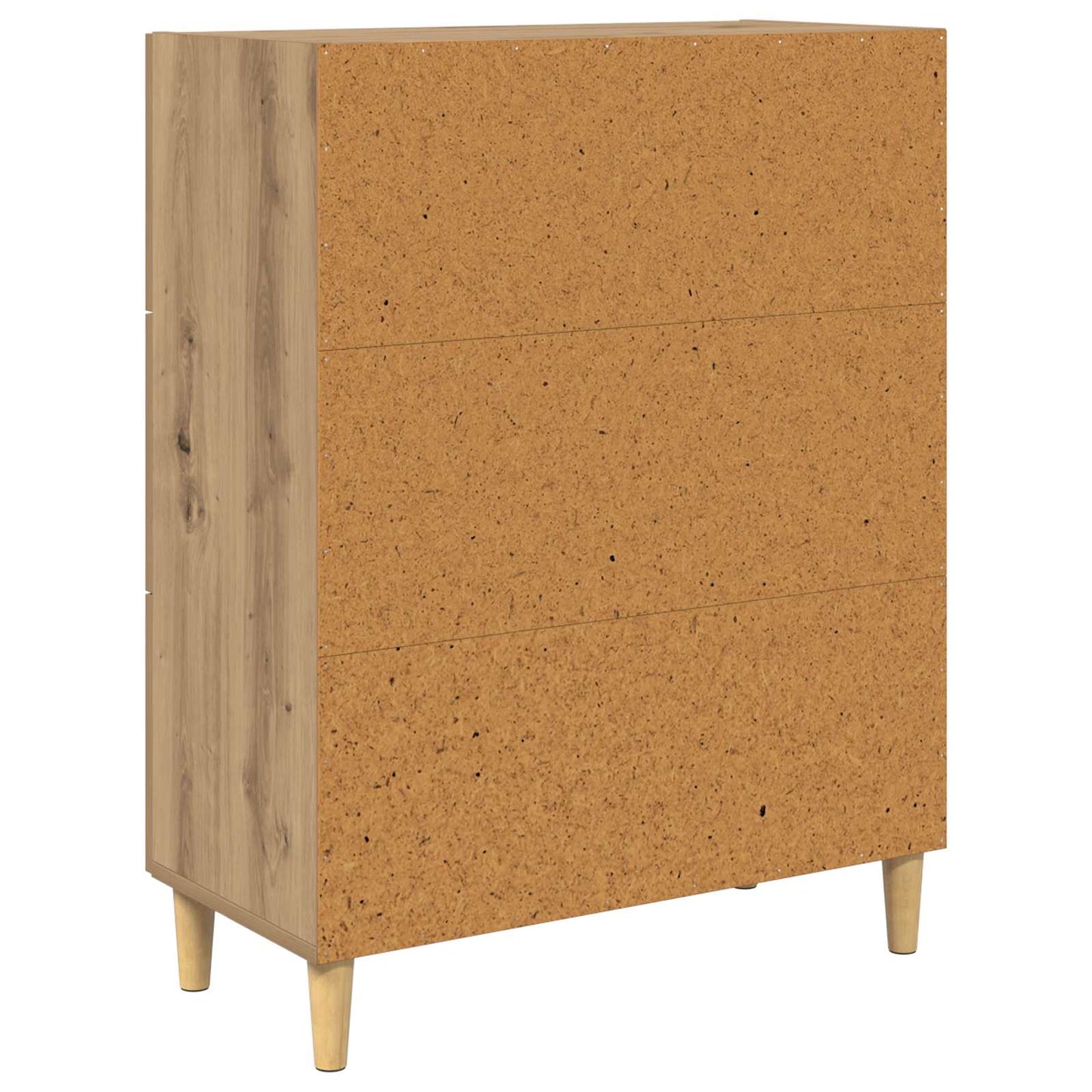 Sideboard Artisan Egetræ 69,5 x 34 x 90 cm Konstrueret træ