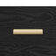 Sideboard Sort eg 69,5 x 34 x 90 cm Konstrueret træ