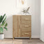 Sideboard Artisan Egetræ 34 x 69,5 x 90 cm Konstrueret træ