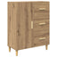 Sideboard Artisan Egetræ 34 x 69,5 x 90 cm Konstrueret træ