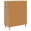 Sideboard Artisan Egetræ 34 x 69,5 x 90 cm Konstrueret træ