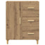 Sideboard Artisan Egetræ 34 x 69,5 x 90 cm Konstrueret træ