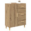 Sideboard Artisan Egetræ 34 x 69,5 x 90 cm Konstrueret træ