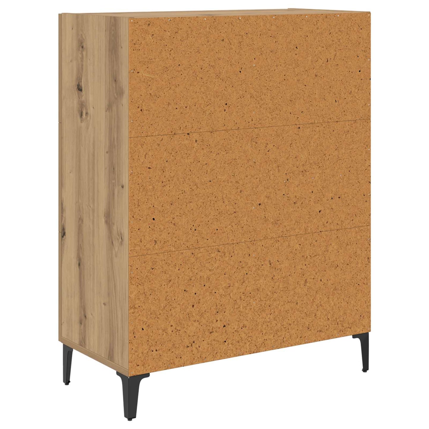Sideboard Artisan Egetræ 69,5 x 34 x 90 cm Konstrueret træ