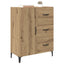 Sideboard Artisan Egetræ 69,5 x 34 x 90 cm Konstrueret træ
