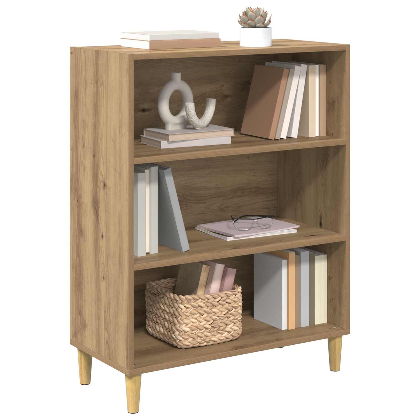 Sideboard Artisan Egetræ 69,5 x 32,5 x 90 cm Konstrueret træ
