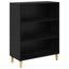 Sideboard Sort eg 69,5 x 32,5 x 90 cm Konstrueret træ