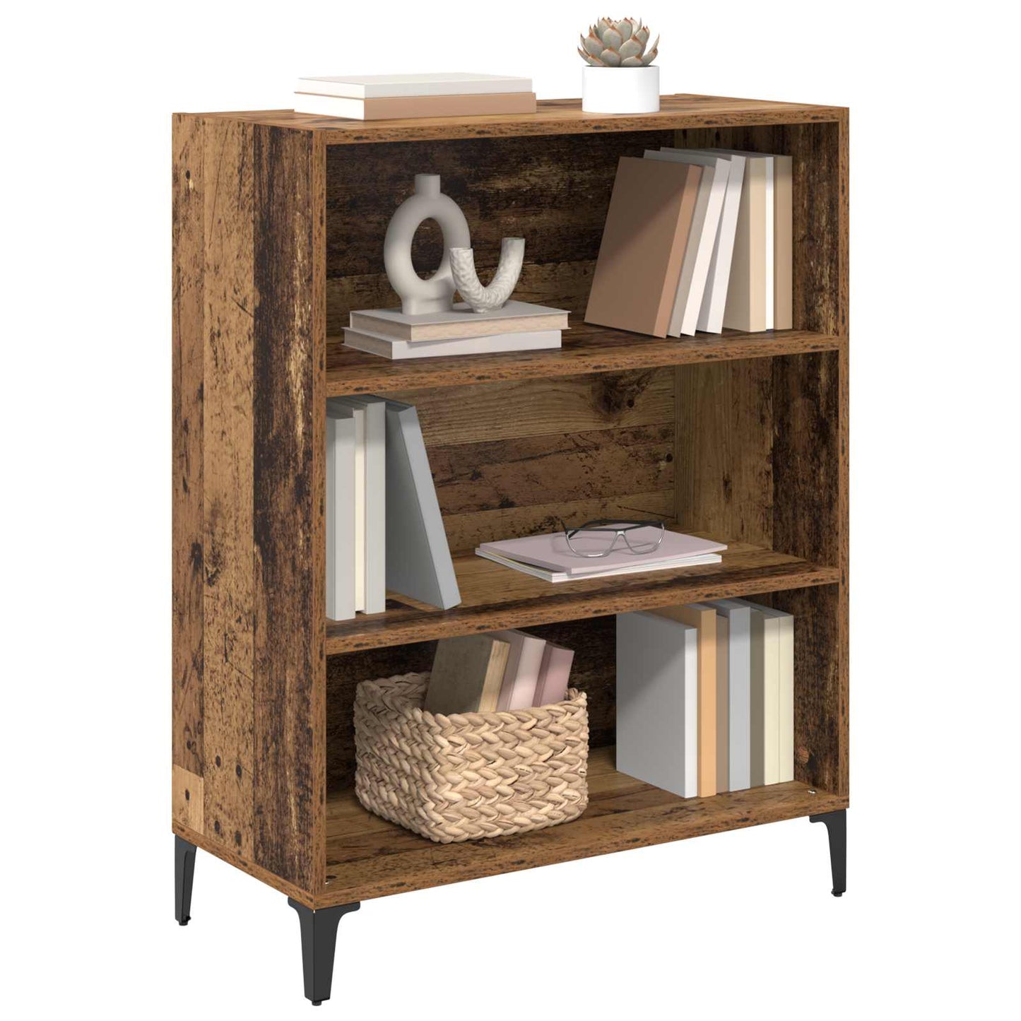Sideboard Gammelt træ 69,5 x 32,5 x 90 cm Konstrueret træ