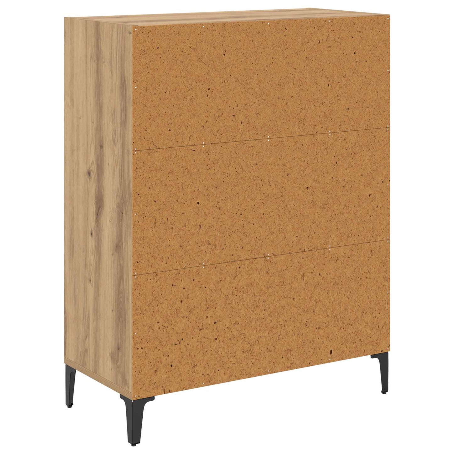 Sideboard Artisan Egetræ 69,5 x 32,5 x 90 cm Konstrueret træ