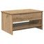 Sofabord Artisan Egetræ 80 x 50,5 x 41,5 cm Konstrueret træ