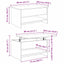 Sofabord Sort eg 80 x 50,5 x 41,5 cm Konstrueret træ