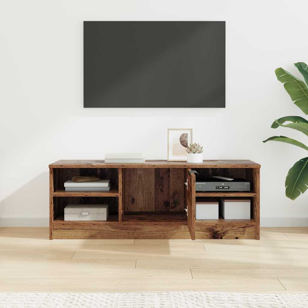 TV-skab Gammelt træ 102 x 35 x 36,5 cm Konstrueret træ