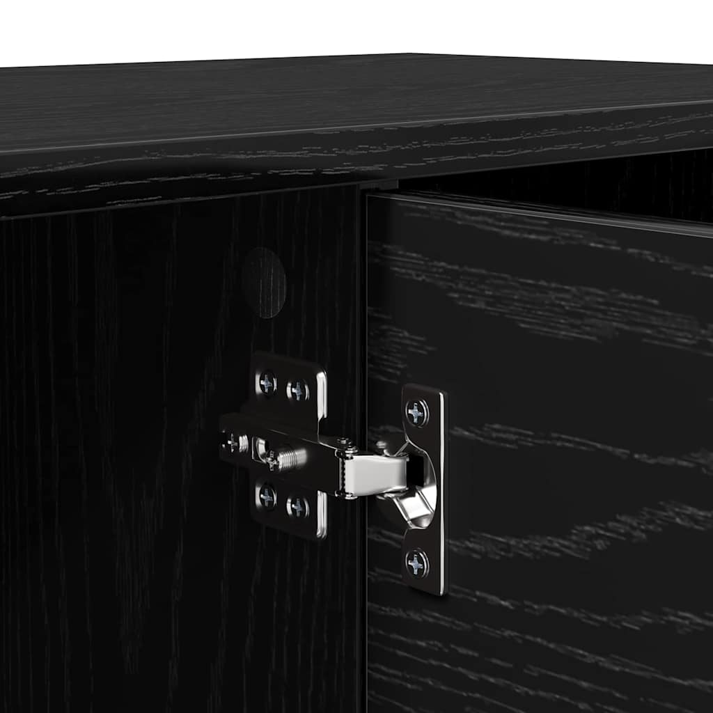 TV-skab Sort eg 102 x 35 x 36,5 cm Konstrueret træ