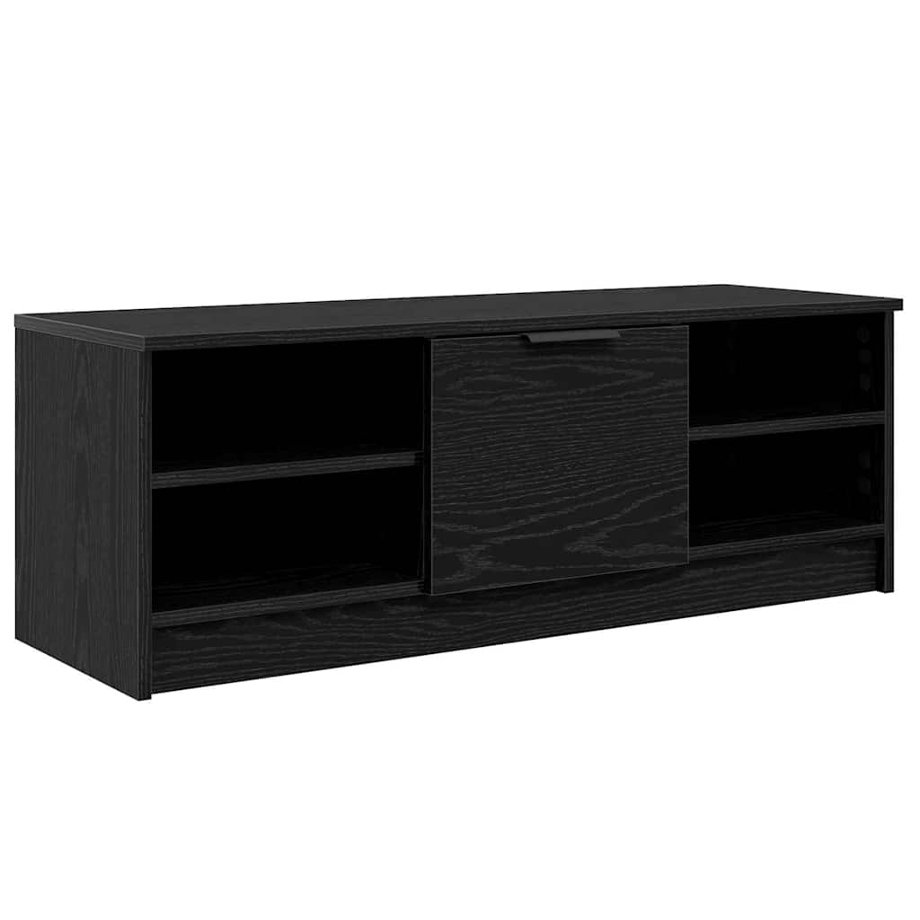TV-skab Sort eg 102 x 35 x 36,5 cm Konstrueret træ