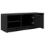 TV-skab Sort eg 102 x 35 x 36,5 cm Konstrueret træ