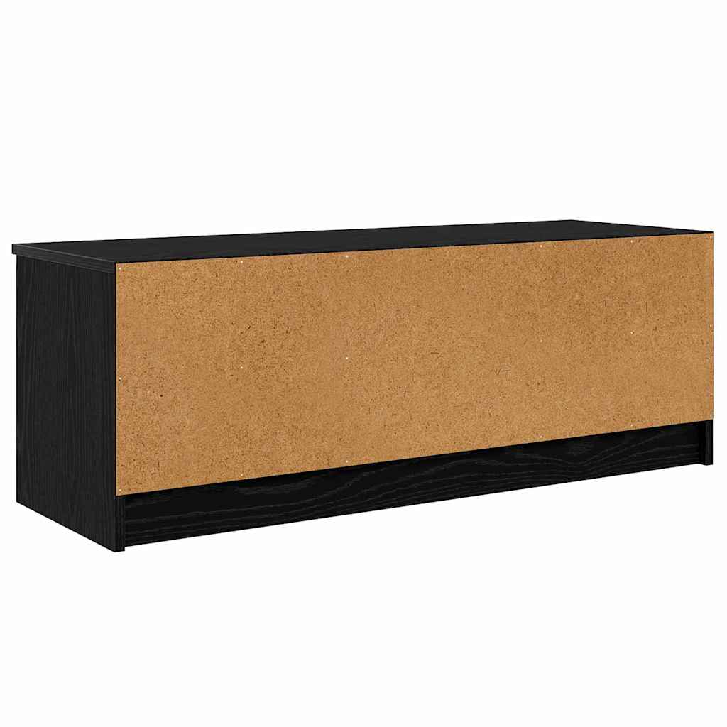TV-skab Sort eg 102 x 35 x 36,5 cm Konstrueret træ