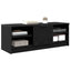 TV-skab Sort eg 102 x 35 x 36,5 cm Konstrueret træ