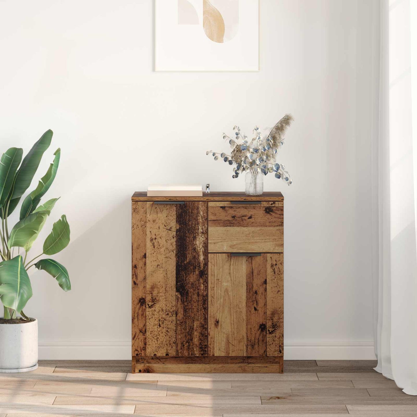 Sideboard Gammelt træ 60 x 30 x 70 cm Konstrueret træ