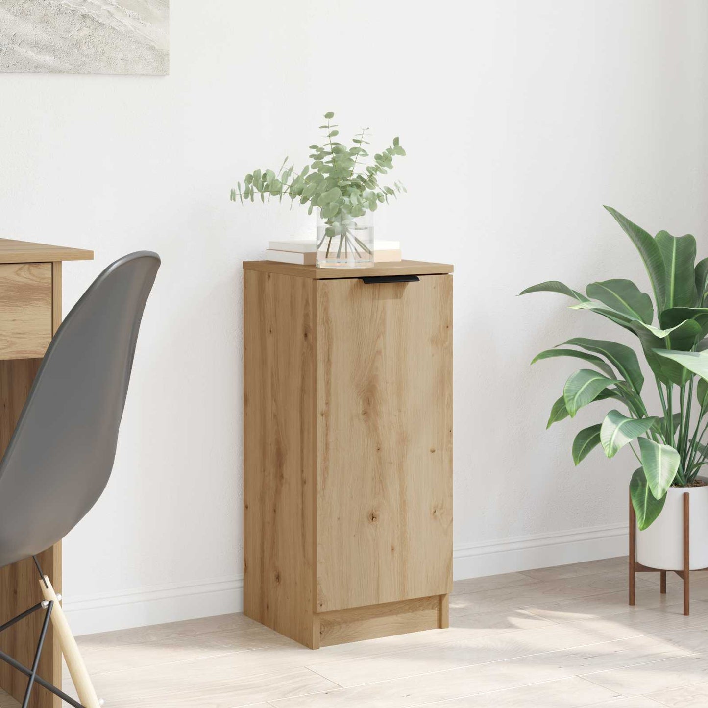 Sideboard Artisan Egetræ 30 x 30 x 70 cm Konstrueret træ