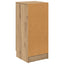 Sideboard Artisan Egetræ 30 x 30 x 70 cm Konstrueret træ