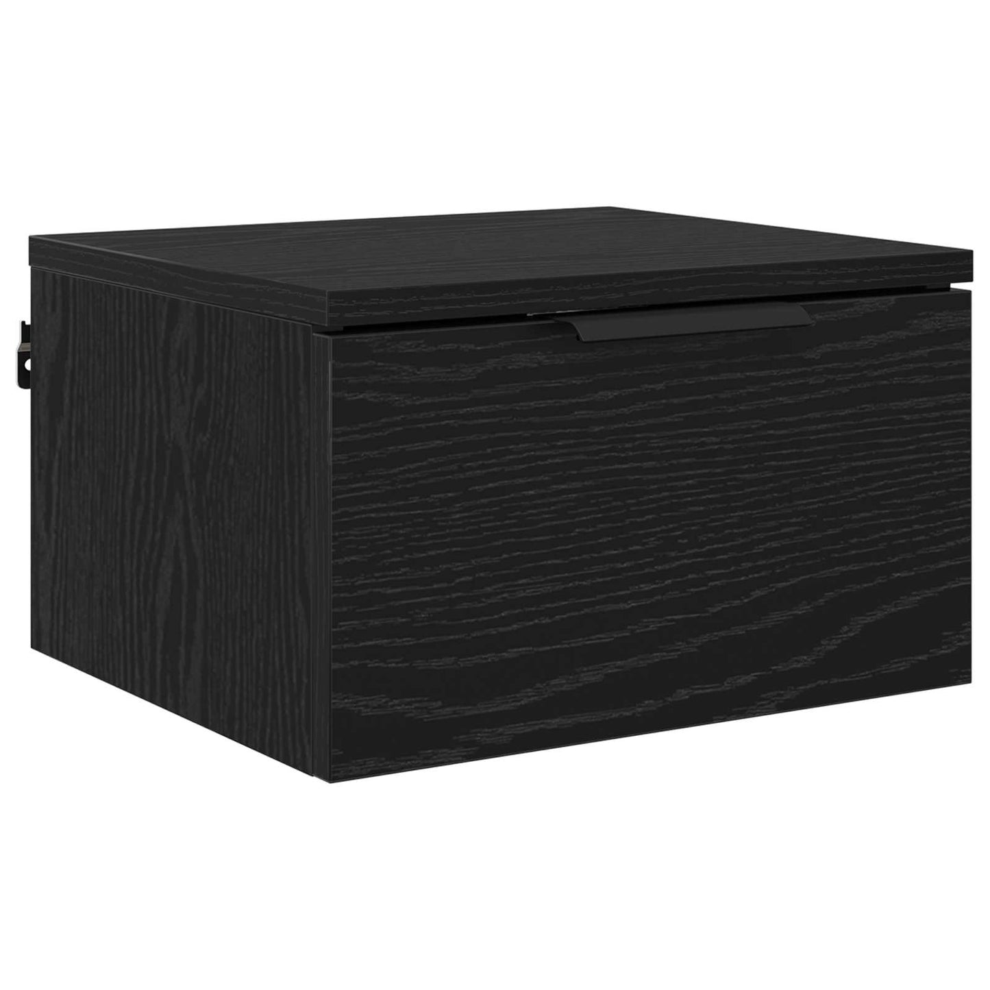 Natskab Sort eg 34 x 30 x 20 cm Konstrueret træ