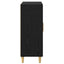 Sideboard Sort eg 69,5 x 34 x 90 cm Konstrueret træ