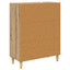 Sideboard Artisan Egetræ 69,5 x 34 x 90 cm Konstrueret træ