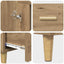 Highboard Artisan Egetræ 70 x 31 x 115 cm Konstrueret træ