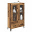 Highboard Gammelt træ 70 x 31 x 115 cm Ingeniørt træ og jern