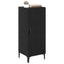 Sideboard Vægmonteret Sort eg 34,5 x 34 x 90 cm Konstrueret træ