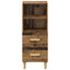 Sideboard Gammelt træ 34 x 34.5 x 90 cm Konstrueret træ