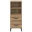 Sideboard artisan eg 34 x 34,5 x 90 cm Konstrueret træ
