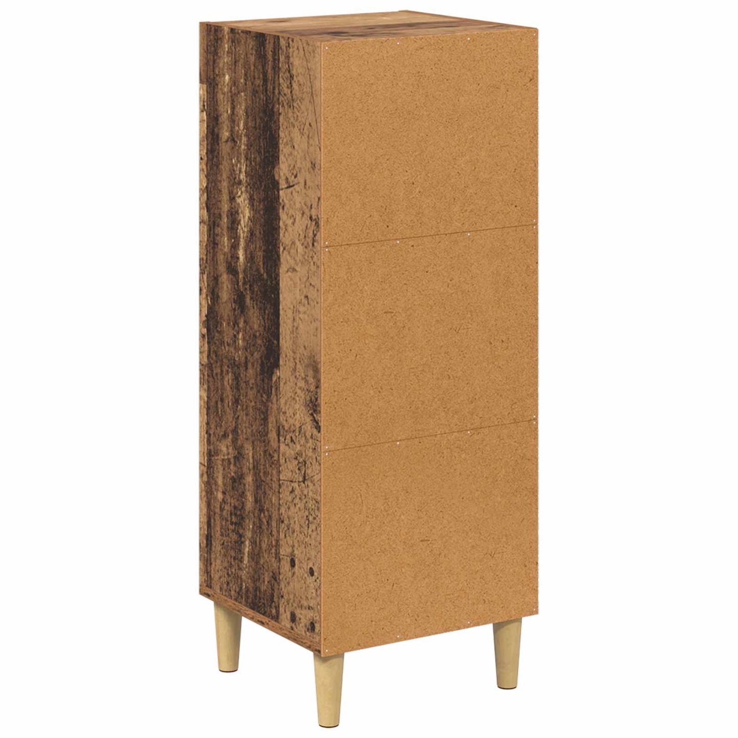 Sideboard Gammelt træ 34,5 x 32,5 x 90 cm Konstrueret træ