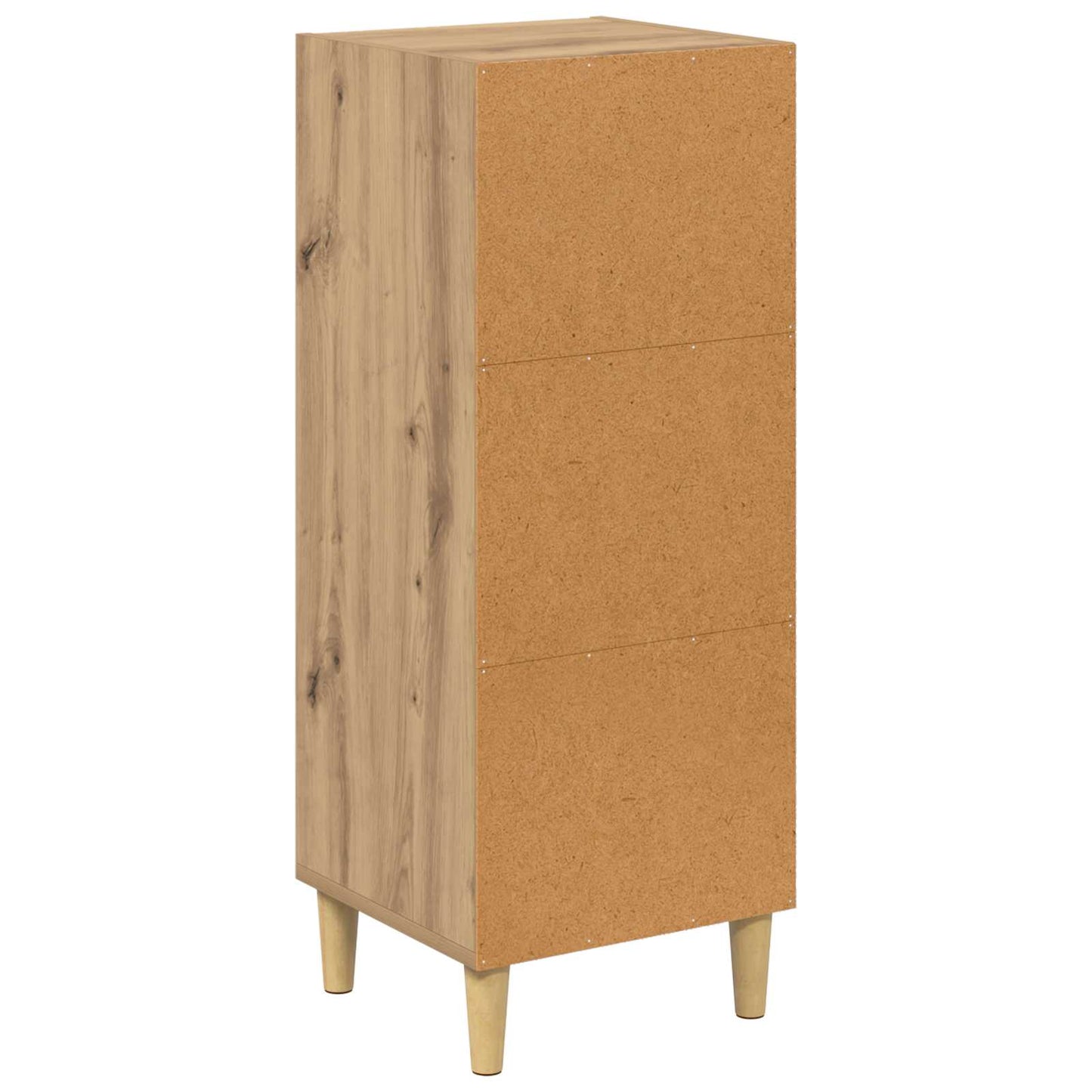 Sideboard Artisan Egetræ 34,5 x 32,5 x 90 cm Konstrueret træ