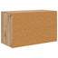 Skostativ 75 x 35 x 45 cm Konstrueret træ artisan eg