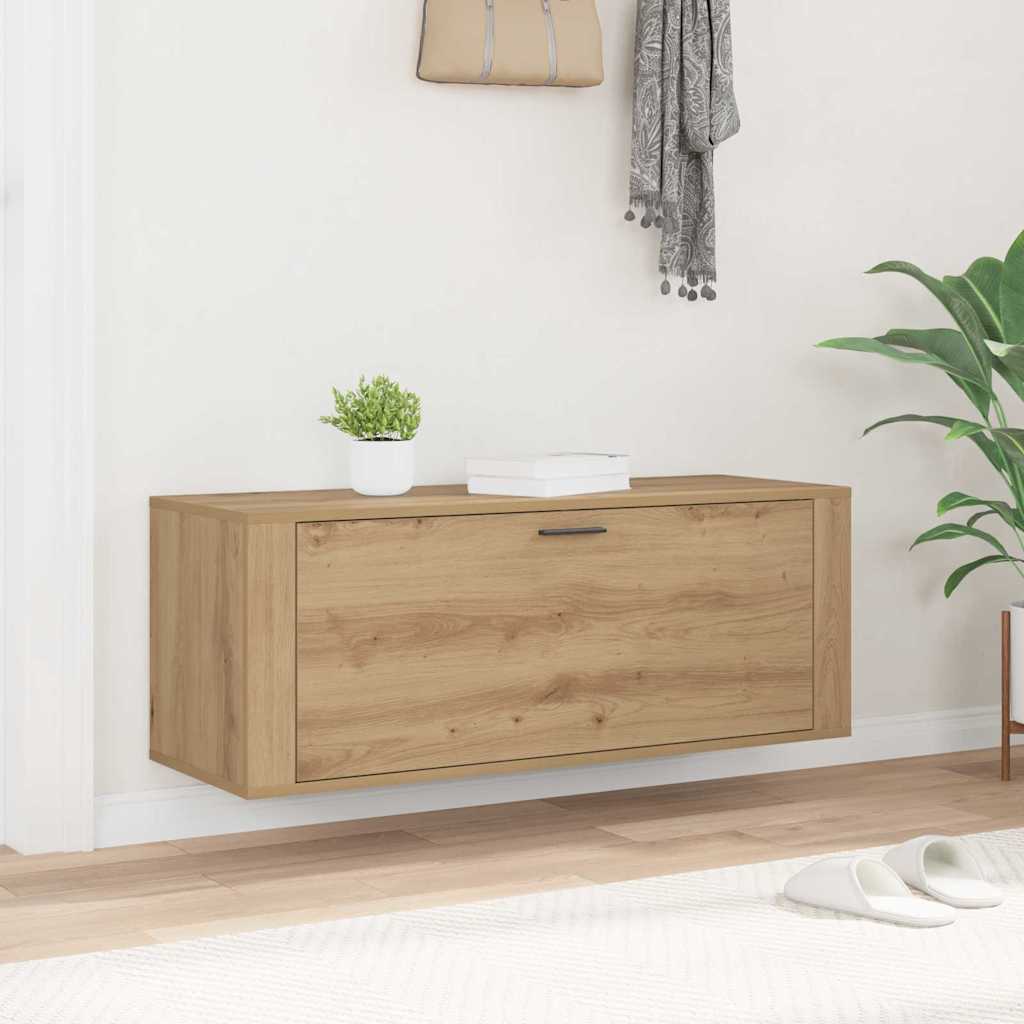 Sko skab 100 x 35 x 38 cm Konstrueret træ artisan eg