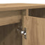TV-skab 100 x 35 x 55 cm Artisan Egetræ Konstrueret træ
