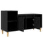 TV-skab Sort eg 100 x 35 x 55 cm Konstrueret træ
