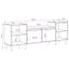 TV-skab Gammelt træ 160 x 35 x 55 cm Konstrueret træ