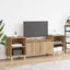 TV-skab 160 x 35 x 55 cm Artisan Egetræ Konstrueret træ