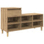 Sko skab 102 x 36 x 60 cm Konstrueret træ Artisan Egetræ