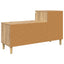 Sko skab 102 x 36 x 60 cm Konstrueret træ Artisan Egetræ