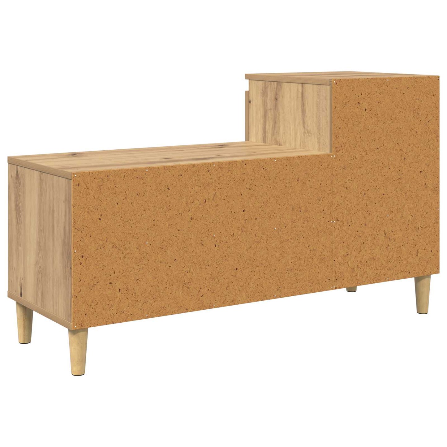 Sko skab 102 x 36 x 60 cm Konstrueret træ Artisan Egetræ
