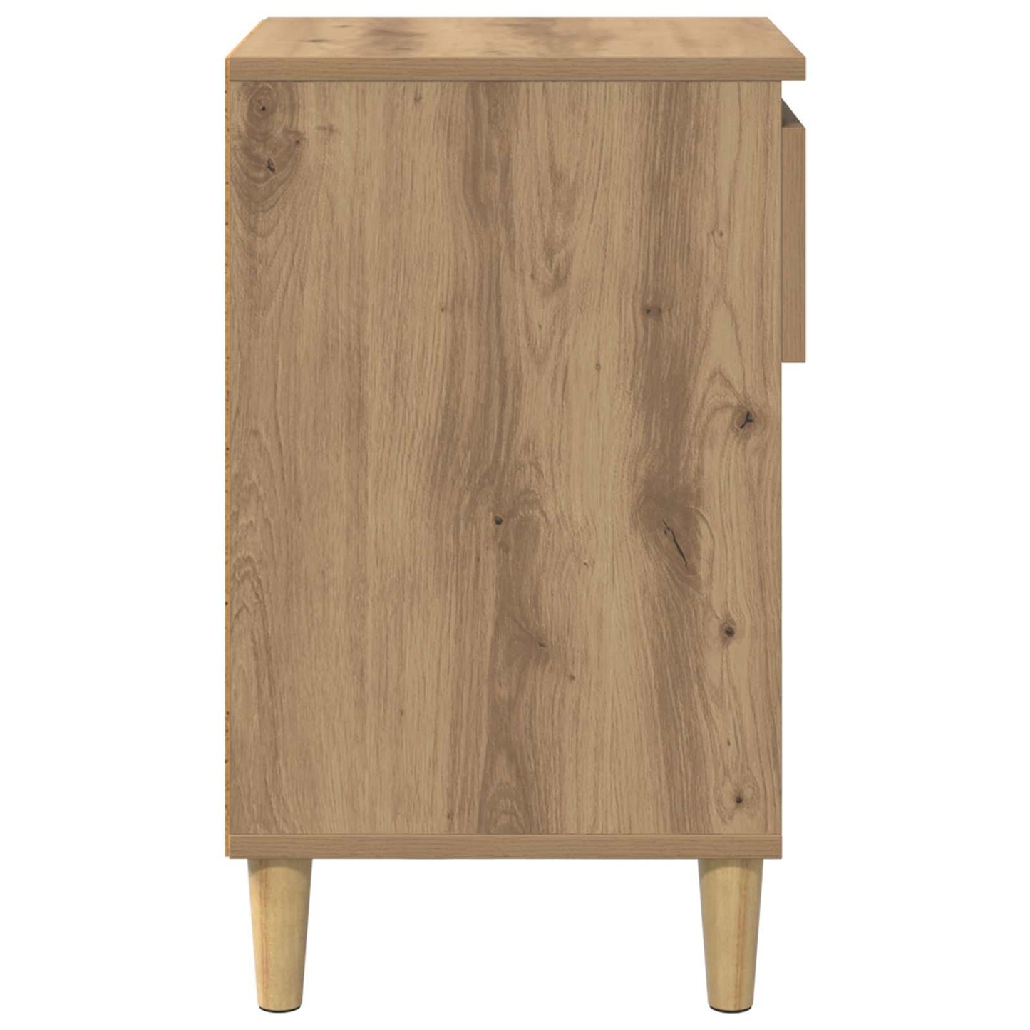 Sko skab 102 x 36 x 60 cm Konstrueret træ Artisan Egetræ