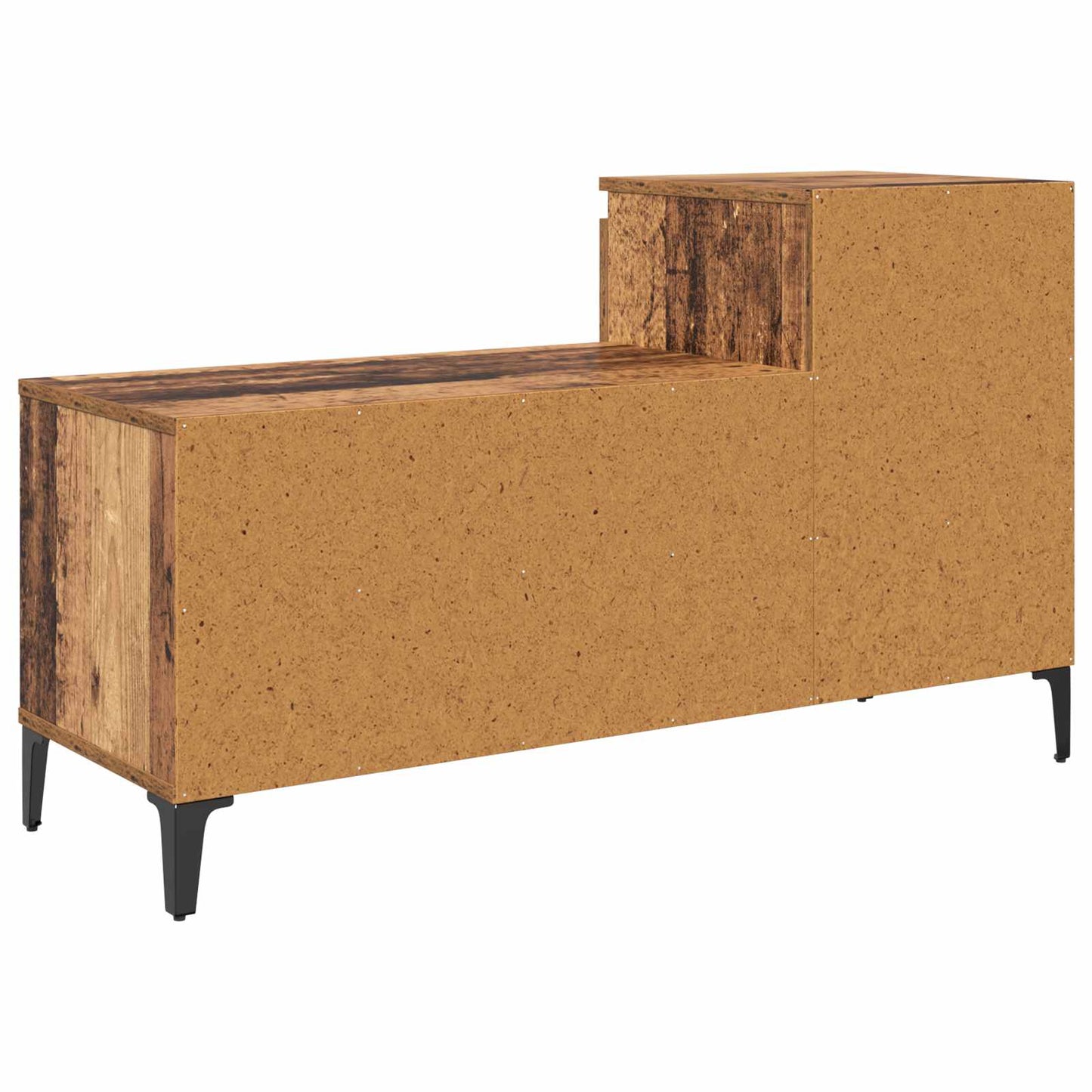 Sko skab med hylde Gammelt træ 102 x 36 x 60 cm Konstrueret træ