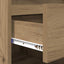 Sko skab 102 x 36 x 60 cm Konstrueret træ artisan eg