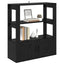 Sideboard Sort eg 30 x 80 x 90 cm Konstrueret træ