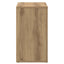 Sideboard Artisan Egetræ 80 x 30 x 53 cm Konstrueret træ