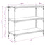 Bogskab Sort eg 80 x 33 x 70,5 cm Ingeniørt træ og jern
