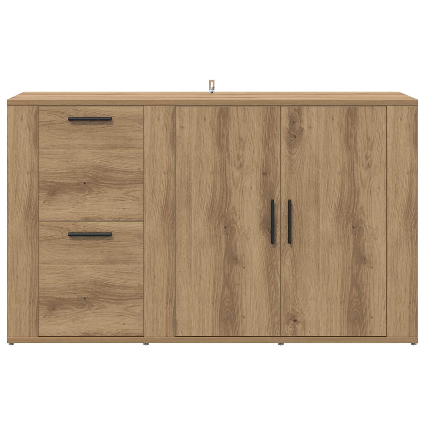 Sideboard Artisan Egetræ 100 x 33 x 59.5 cm Konstrueret træ